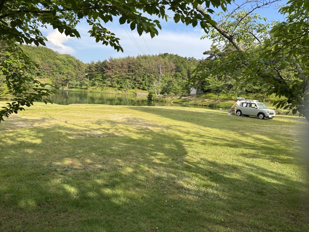 羽高湖森林公園キャンプ場の記録写真 2